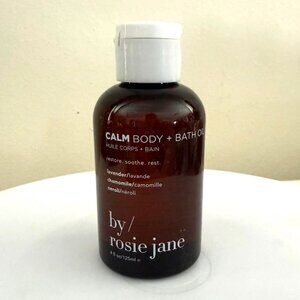 Calm Body Bath Oil 4oz Lavender Chamomile Neroli Clean Beauty By Rosie Jane